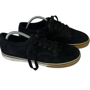 the Hundreds black suede lace up sneaker mens sz 9.5 grunge skater